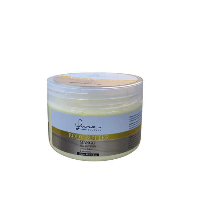 Lana ProCare Body Butter Mango With Shea Butter & Cocoa Butter & Vitamin E 250ml