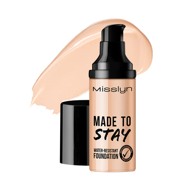 Misslyn Made To Stay Water-Resistant Foundation Shades
