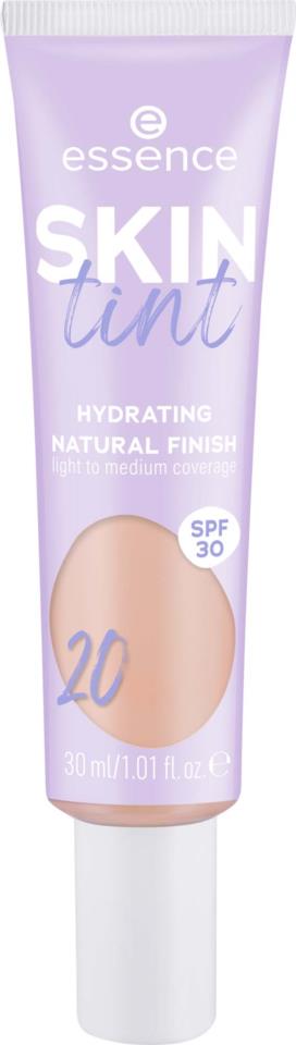 Essence Skin Tint Hydrating Natural Finish SPF30 Shades