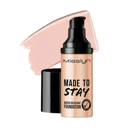 Misslyn Made To Stay Water-Resistant Foundation Shades