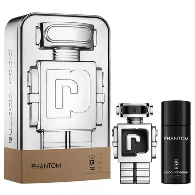 Rabanne Phantom EDT 100ML + Deodorant 150ML Gift Set For Men