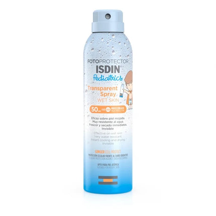 Isdin Fotoprotector Pediatrics Transparent Spray Wet Skin SPF50 250ml