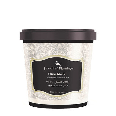 Jardin Flamingo White Mixture Face And Body Clay Mask 500g