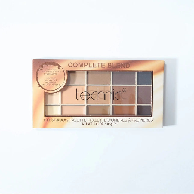 TECHNIC Complete Blend Cream & Powder Eyeshadow Palette