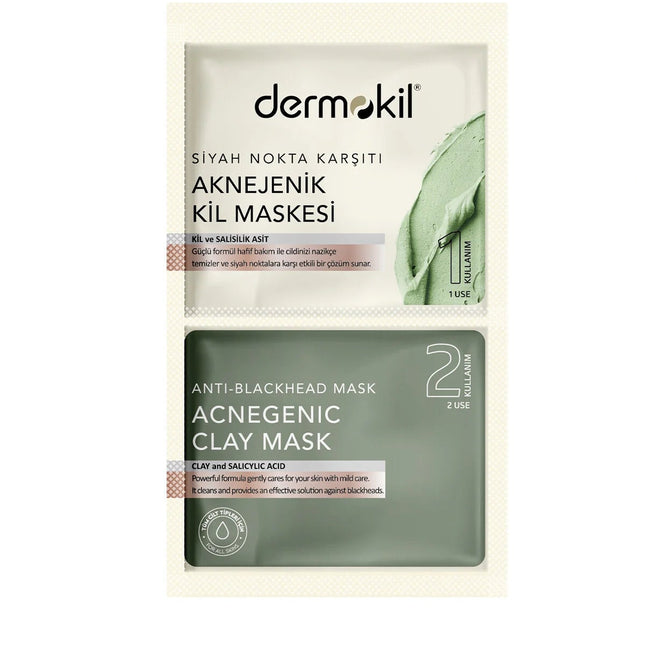 DERMOKIL Anti-Acne and Blackhead Clay Mask 2x 7.5ml