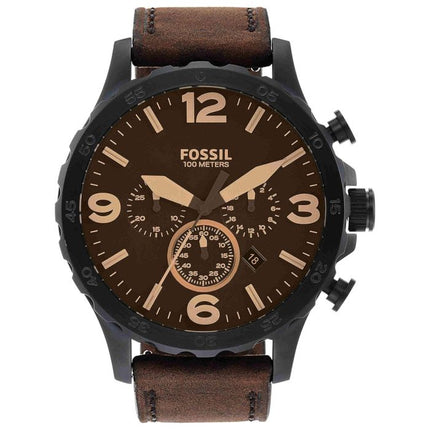 Fossil JR1487 Men’s Watch 50 Mm Brown