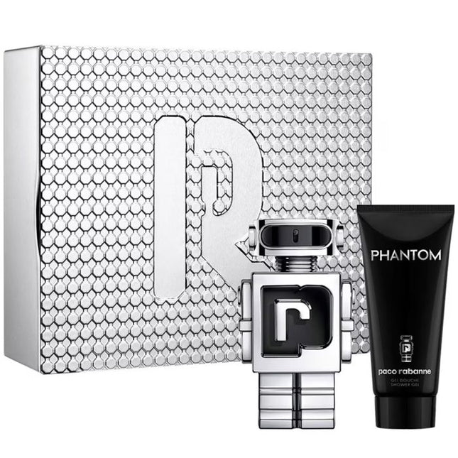 Rabanne Phantom EDT 100Ml + Shower Gel 100Ml Gift Set For Men