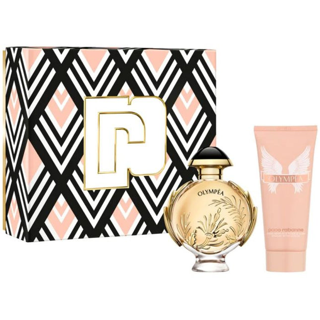 Rabanne Olympea Solar EDP 80Ml + Body Lotion 100Ml Gift Set For Women