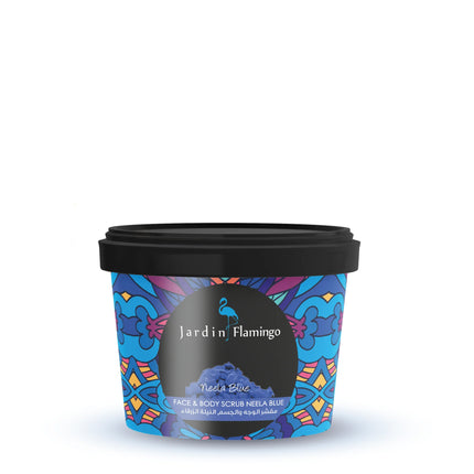Jardin Flamingo Neela Blue Face And Body Scrub 400g