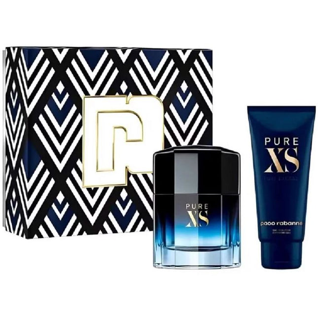 Rabanne Pure XS EDT 100Ml + Shower Gel 100Ml Gift Set For Men