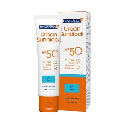 Novaclear Urban Sunblock Face Cream SPF 50+ Dry Skin Combination Skin 40ml