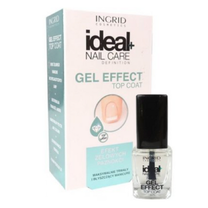 Ingrid Ideal Nail Care Gel Effect Top Coat 7ml