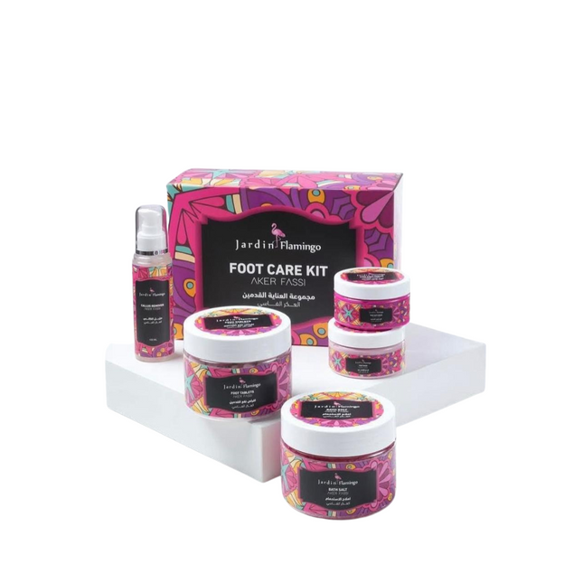 Jardin Flamingo Foot Care Kit Aker Fassi