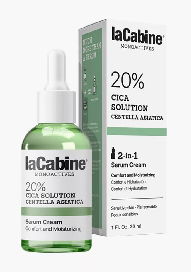 Lacabine 20% Cica Solution 2in1 Serum 30ml