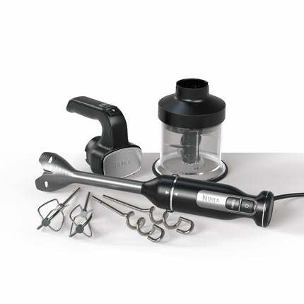 NINJA FOODI 3-IN-1 HAND BLENDER, MIXER & CHOPPER 850W CI100ME