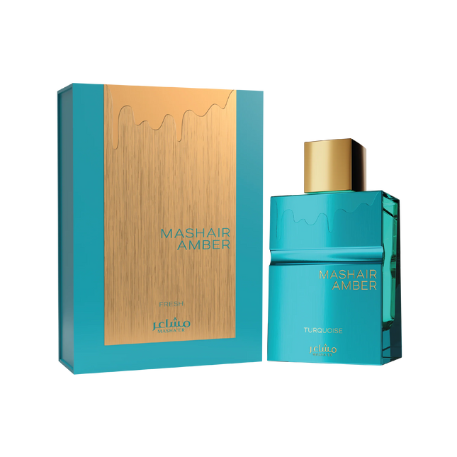 MASHAER MASHAIR AMBER TURQOISE UNISEX PERFUME 100ML