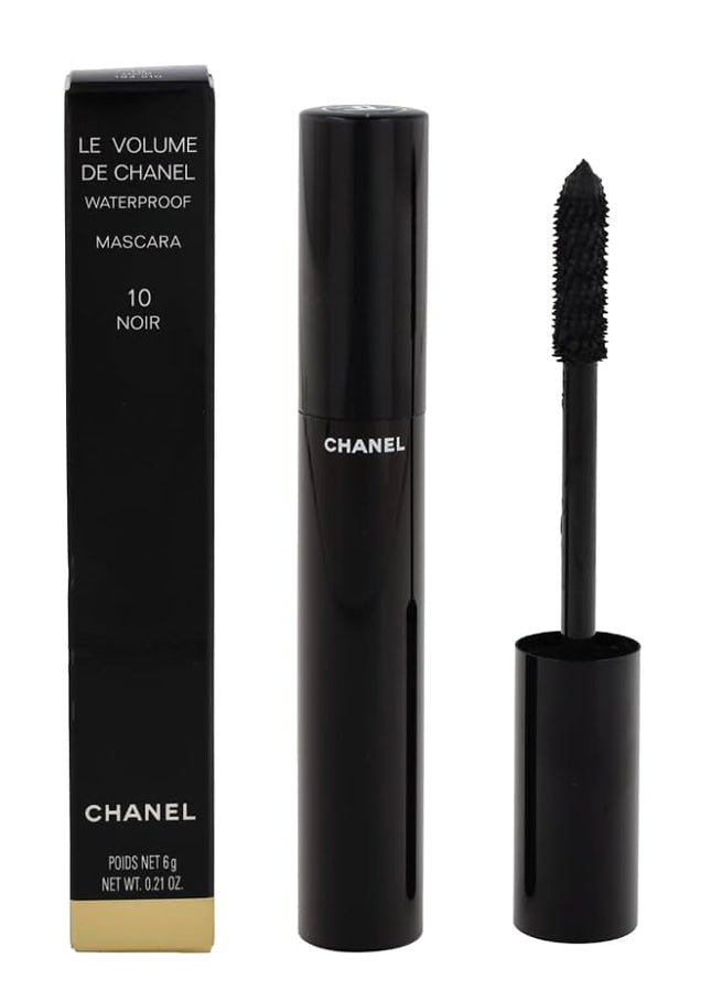 CHANEL LE VOLUME DE WATERPROOF MASCARA 10 NOIR 6G