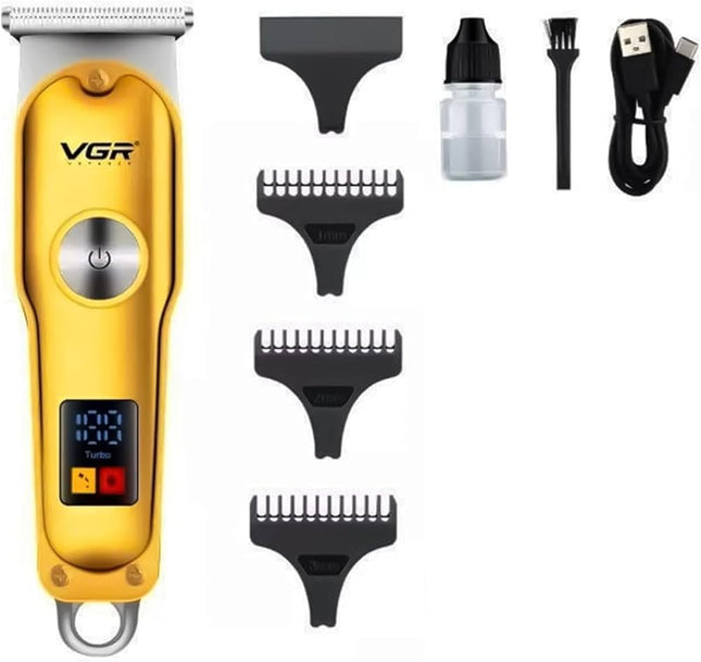 VGR Hair trimmer with Led display V-290