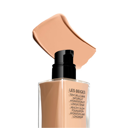 CHANEL LES BEIGES Healthy Glow Foundation Hydration and Longwear Shades