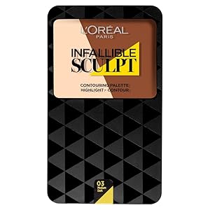 Loreal Paris Contour Palette Infallible Sculpt 02 Medium Light