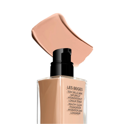 CHANEL LES BEIGES Healthy Glow Foundation Hydration and Longwear Shades