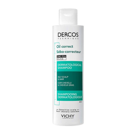 Vichy Dercos Oil Correct Shampoo for Oily Hair 200 ml