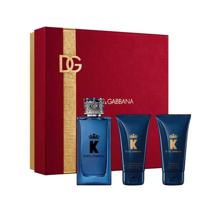 Dolce & Gabbana K EDP 100Ml + After Shave Balm 50Ml + Shower Gel 50Ml Gift Set For Men