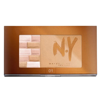 Maybelline New York Shimmer Bricks Bronzer 01 Blondes – Bronzing & Highlighting Powder