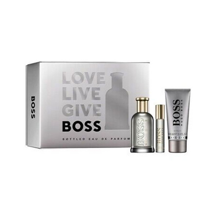 Boss Bottled EDP 100ML + EDP 10ML + Shower Gel 100ML Gift Set For Men