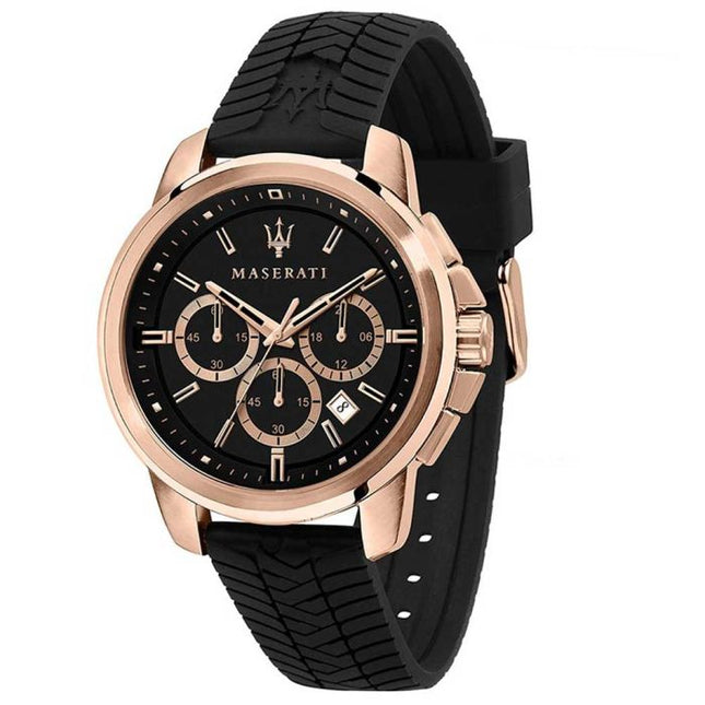 Maserati Attrazione R8871621012 Men's Watch 44mm Black