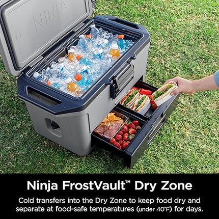 Ninja FB131GY FrostVault Hard Cooler with Dry Zone