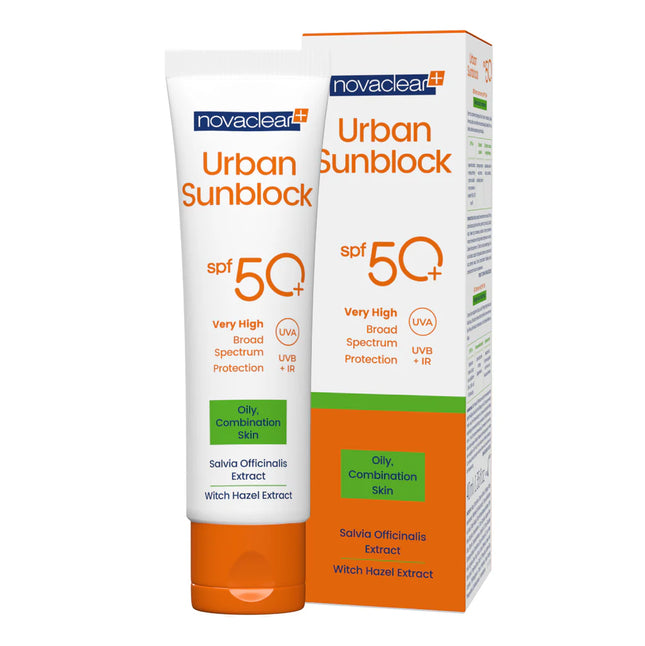 Novaclear Urban Sunblock Protective cream for oily skin SPF50 40ml