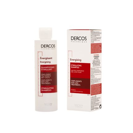 Vichy Dercos Energy+ Shampoo Targets Hair Loss 200Ml