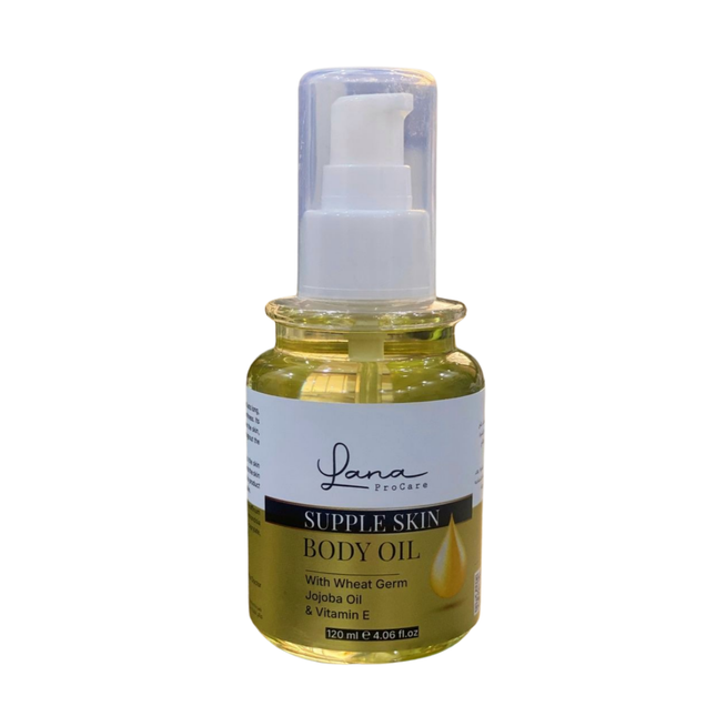 Lana ProCare Supple Skin Body Oil With Wheat Germ & Jojoba Oil & Vitamin E 120ml