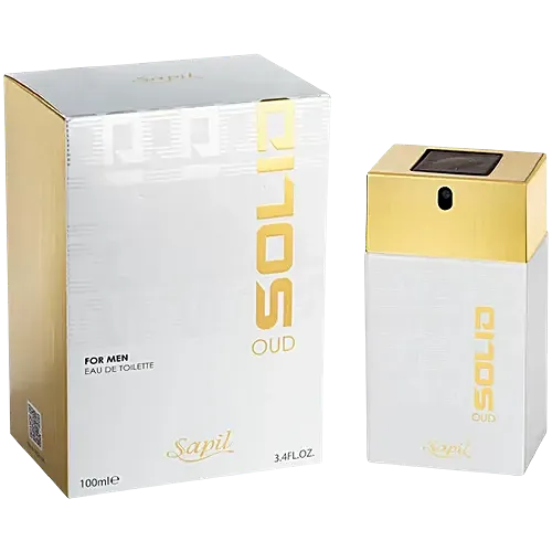 Sapil Solid Oud EDT Perfume For Men, 100 ml