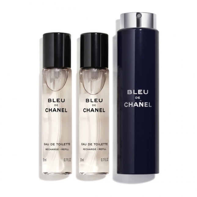 CHANEL BLEU PARFUM VAPO TWIST AND SPRAY 3x20ML