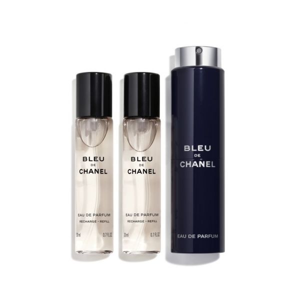 CHANEL BLUE TRAVEL TRAVEL SPRAY EDP 3X20ML
