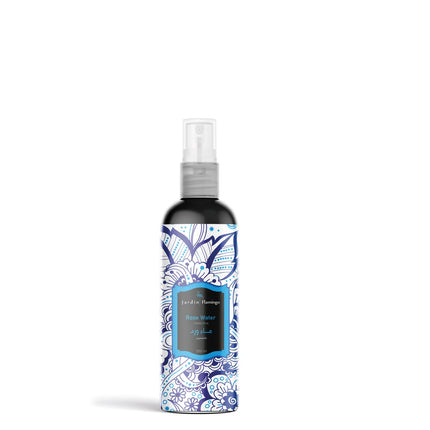 Jardin Flamingo Rose Water To Cleanse And Moisturize The Face With Neela Blue 250ml