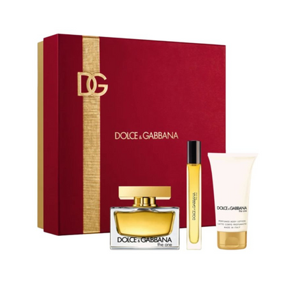 Dolce & Gabbana The One EDP 75Ml + EDP 10Ml+ Body Lotion 50Ml Gift Set For Women