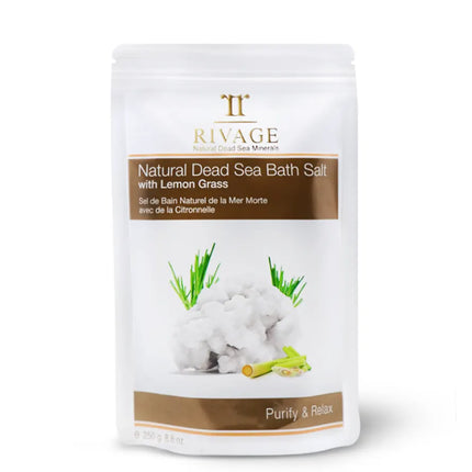 Rivage Original Dead Sea Bath Salts - Lemon Grass 250g