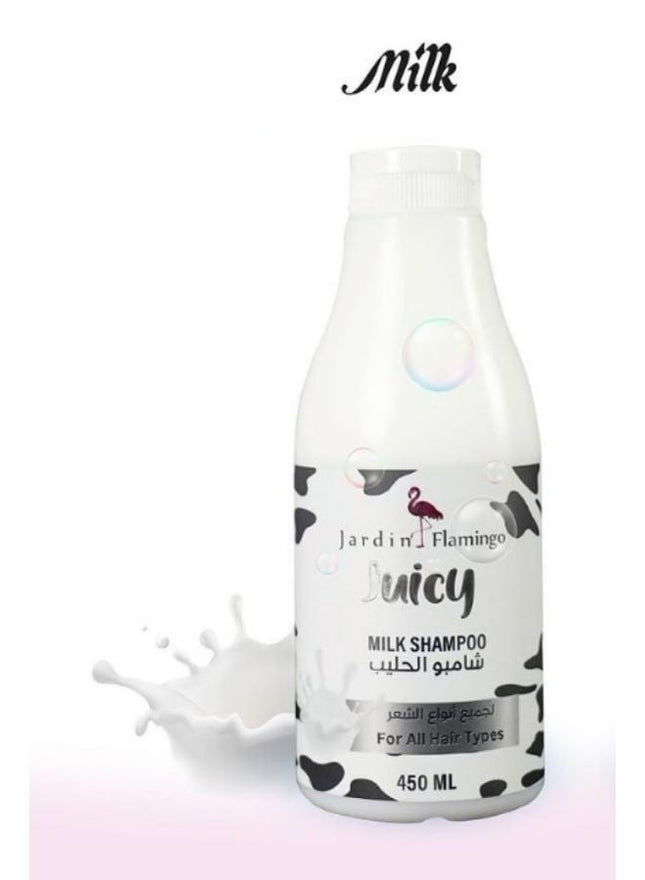 Jardin Flamingo Milk Shampoo For All Hair Types 450ml