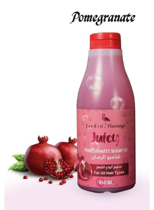 Jardin Flamingo Pomegranate Shampoo For All Hair Types 450ml