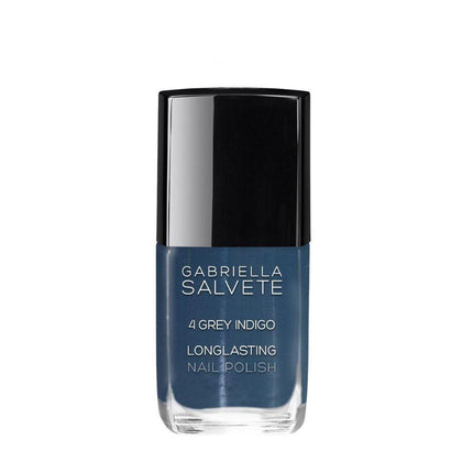 GABRIELLA SALVETE LONG LASTING NAIL POLISH-4 GREY INDIGO