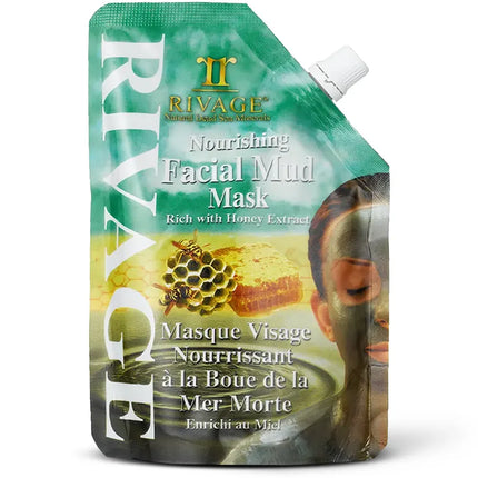 Rivage Nourishing Facial Mud Mask Rich With Honey Extract 500ml