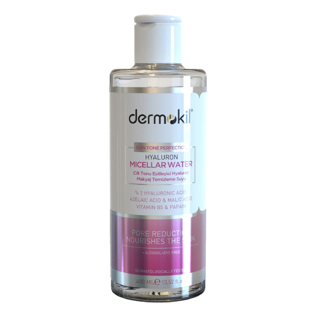 DERMOKIL Skin Tone Evening Hyaluron Micellar Makeup Remover Water 400ml