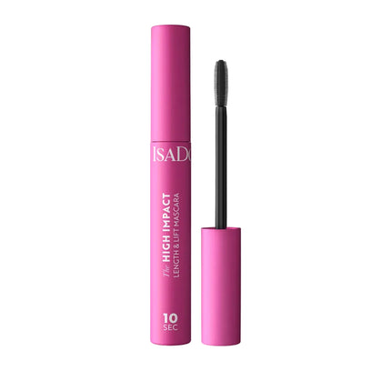 ماسكارا ايزادورا ذات التأثير العالي لاطالة ورفع الرموش في 10 ثوانٍ، لون اسود فاحم 20