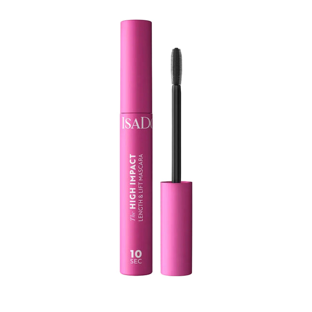 ماسكارا ايزادورا ذات التأثير العالي لاطالة ورفع الرموش في 10 ثوانٍ، لون اسود فاحم 20