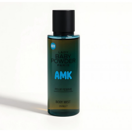 Lady Baby Powder AMK Pour Femme Body Mist Green 250ml
