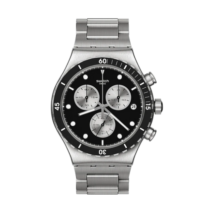 Swatch Dark Irony YVS487G Watch For Men