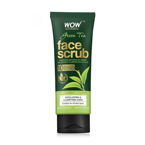 Wow Skin Science Green Tea Face Scrub 100ml